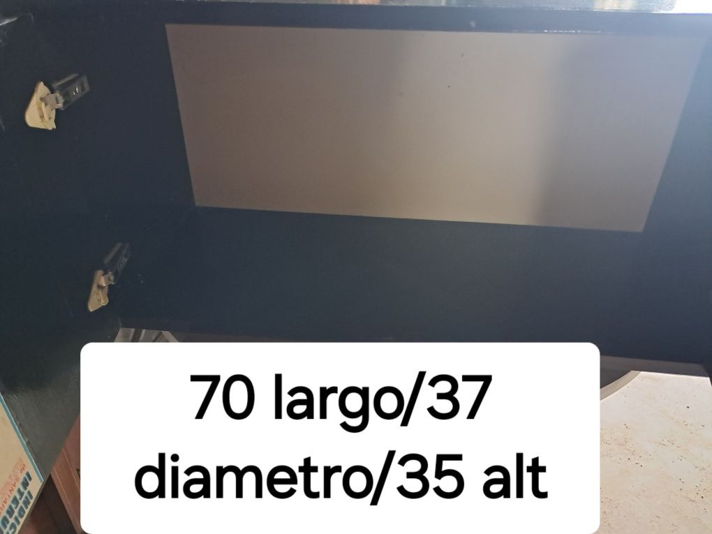 Móvel de parede preto