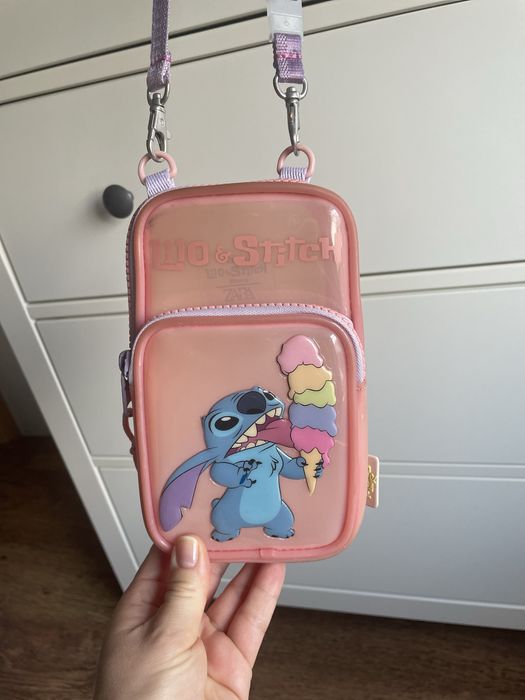 Torebka na telefon Stitch z Zary stan bardzo dobry