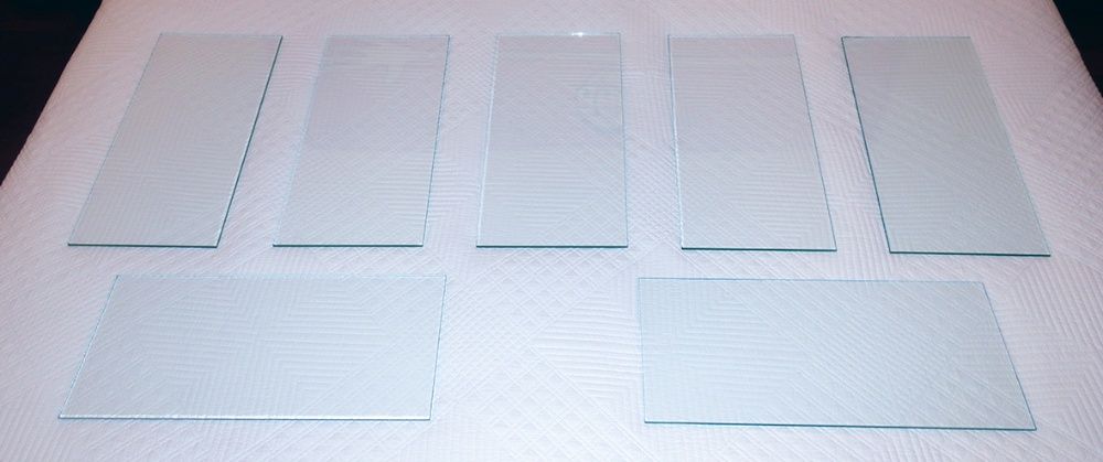 Placas vidro transparente  5mm