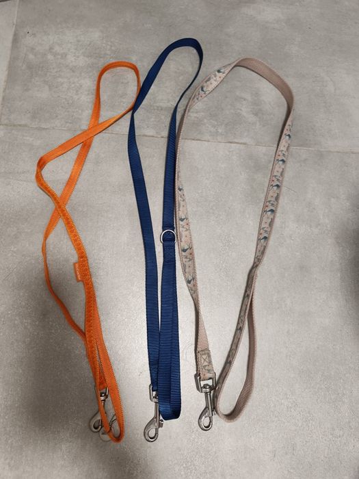 Zestaw trzech smyczy