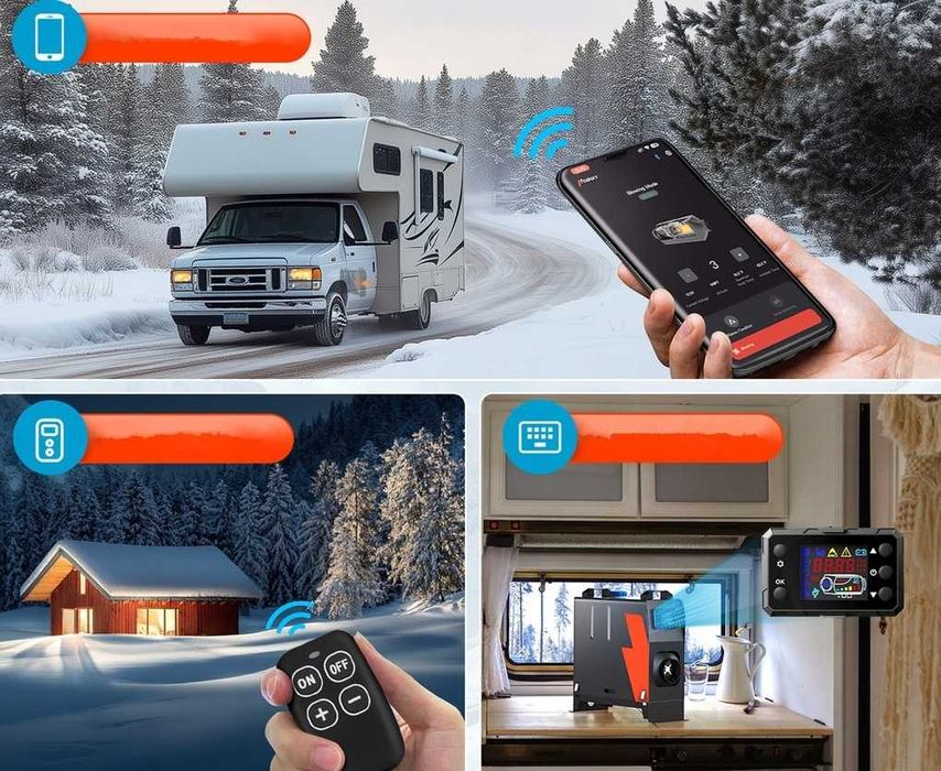 Ogrzewanie postojowe WEBASTO 5-8KW 12/24V nagrzewnica, diesel