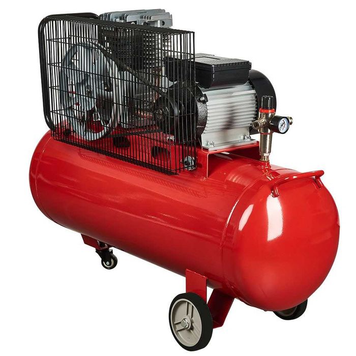Компресор повітряний 100л Vitals Master GK100.j652-10a 290л на виході
