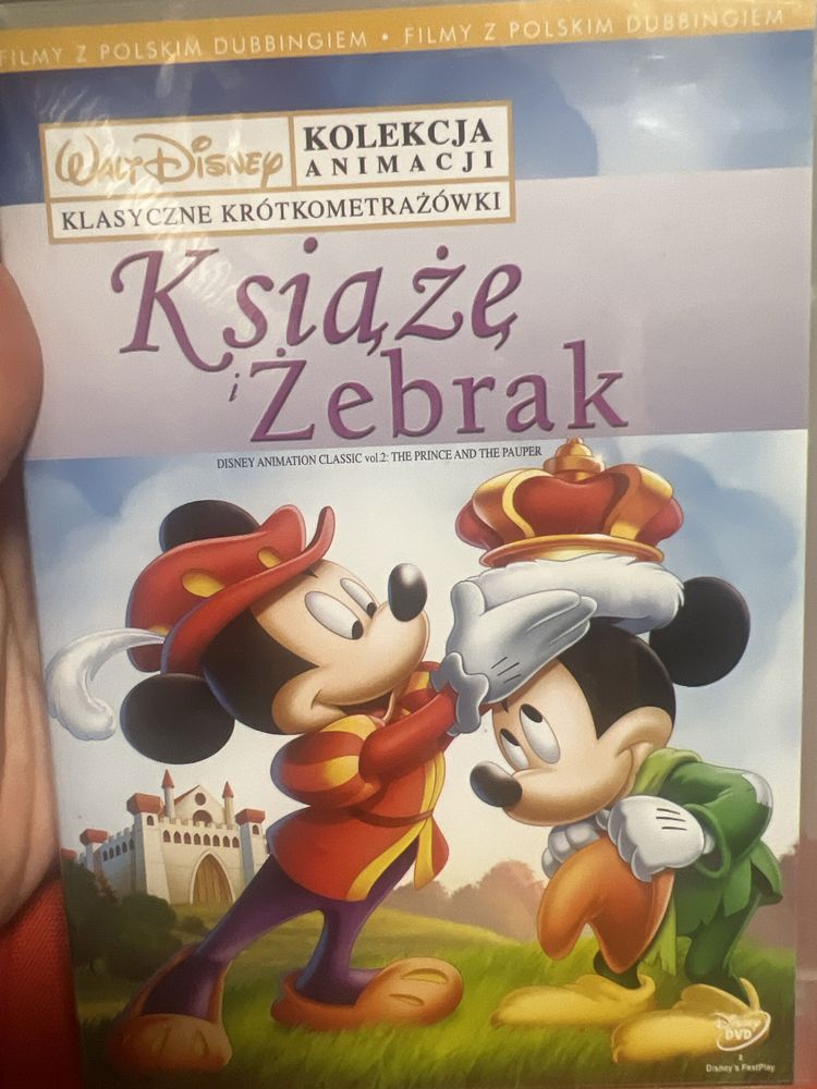 Kolekcja Animacji Klasyczne Krótkometrażówki Disney dvd