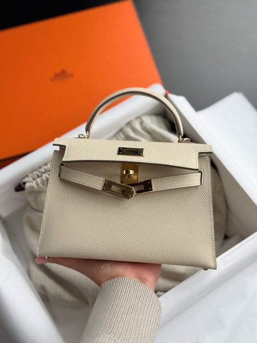 ТОРГ! Срочно! Сумка Hermes Kelly mini 20 Премиум качество