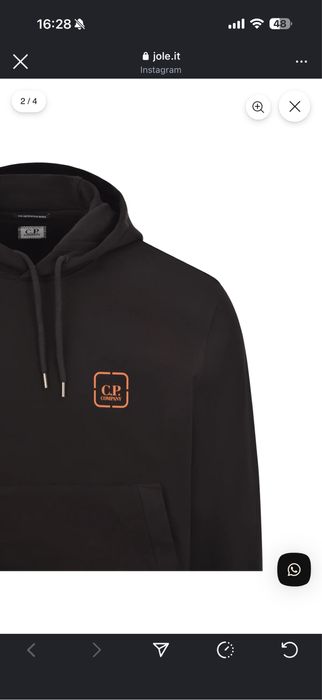 C.p. company Felpa худі кофта оригінал Metropolis cp 19clss062a-006452