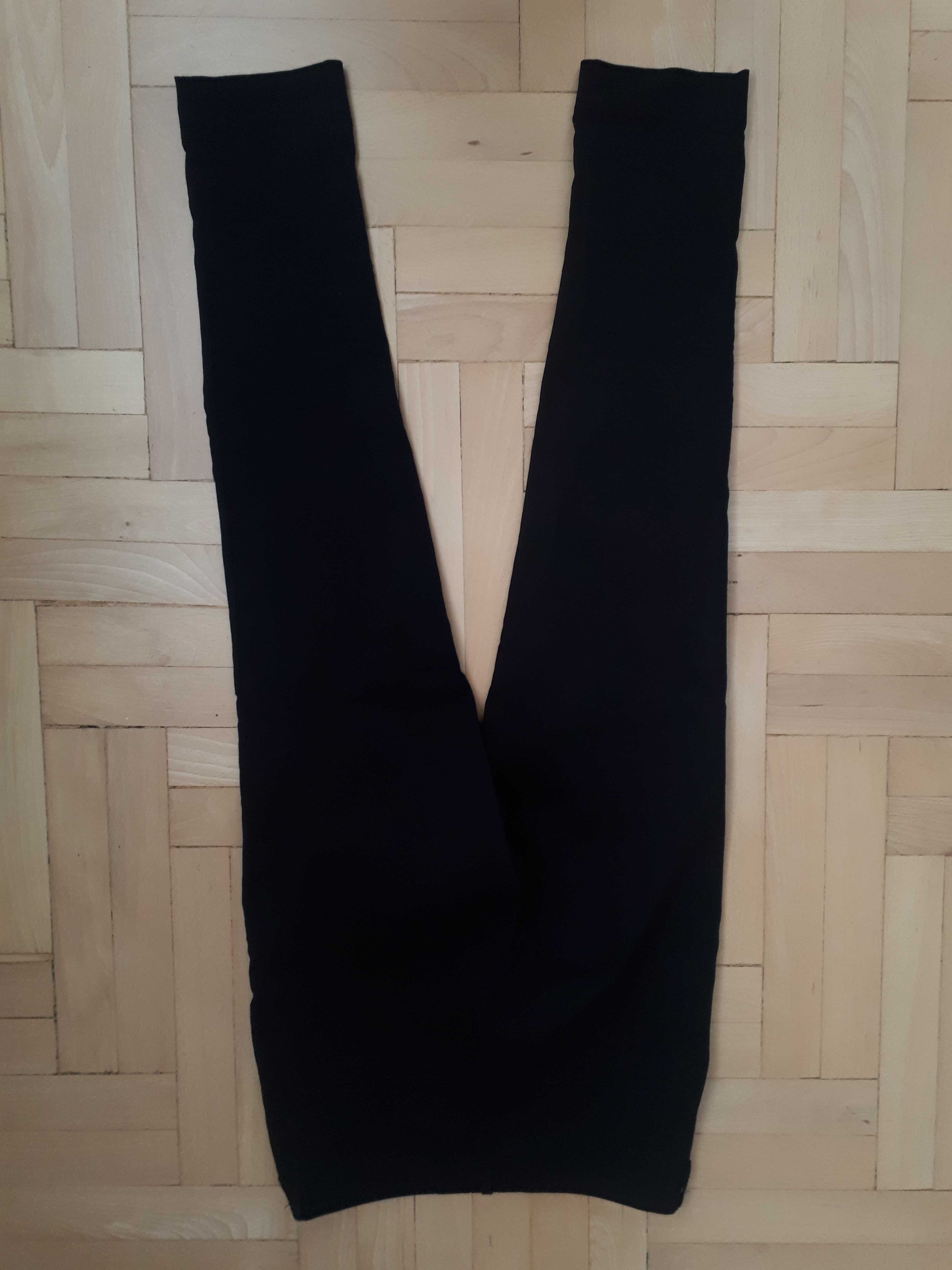 czarne spodnie Cropp 36 S