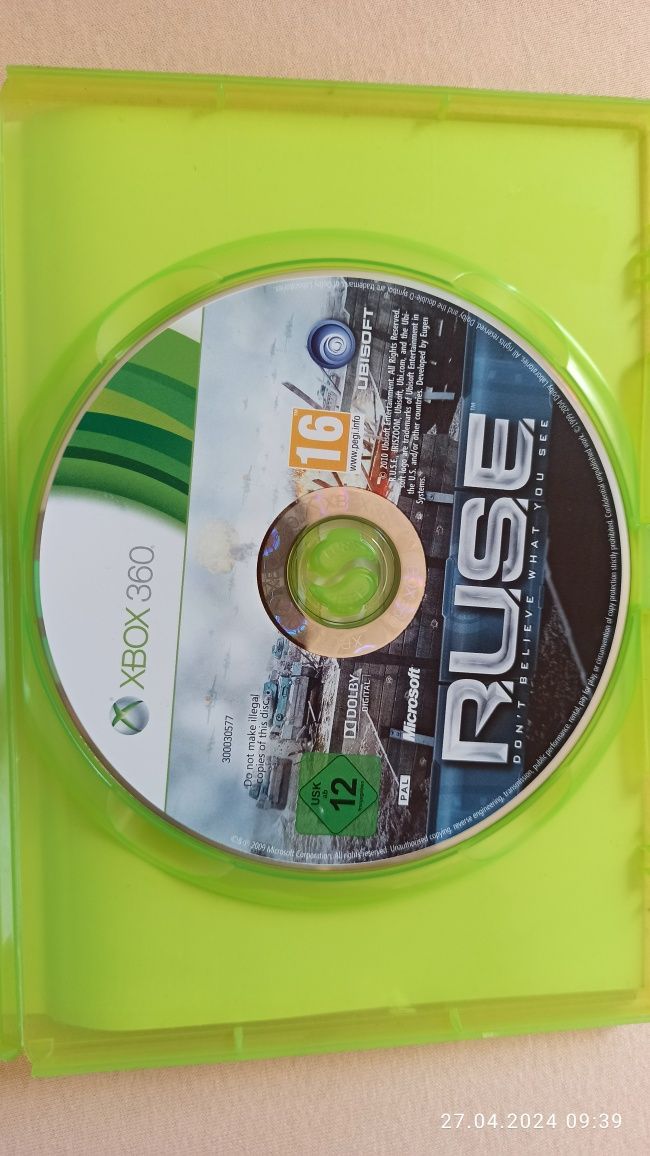 RUSE Xbox 360 strategia