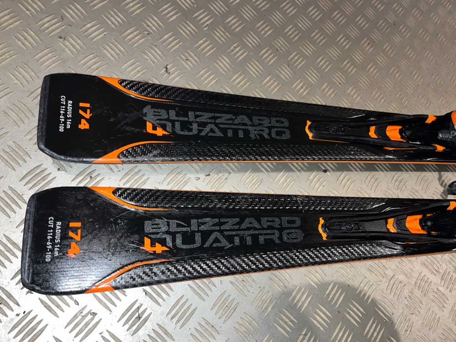 Narty BLIZZARD QUATTRO RS 174 cm TOP ! Carbon