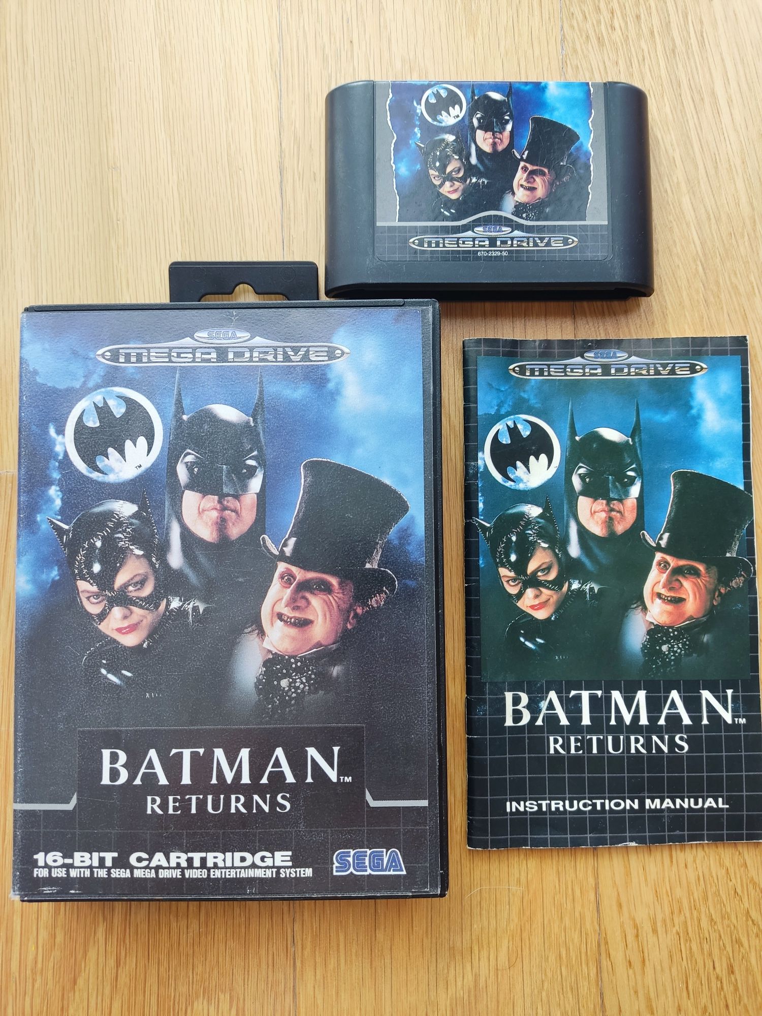 Sega Mega Drive 2 + Batman Returns