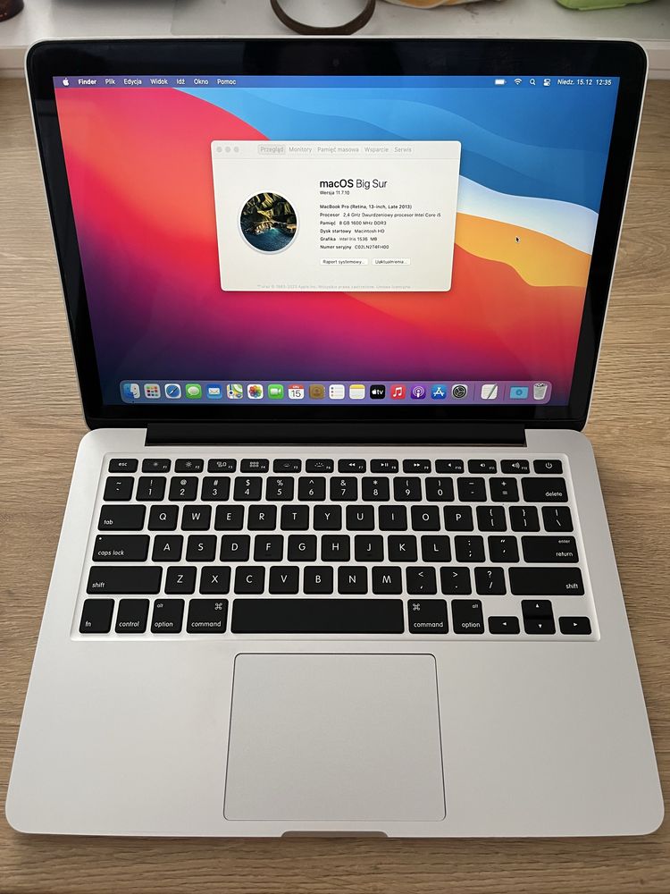 Macbook pro 13 2013 / 8 / 256 / A1502