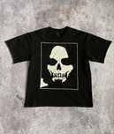 Number Nine Skull distressed футболка реп тишка