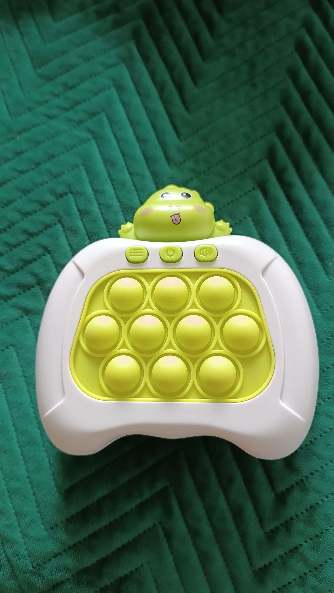 Gra pop it z dinozaurem