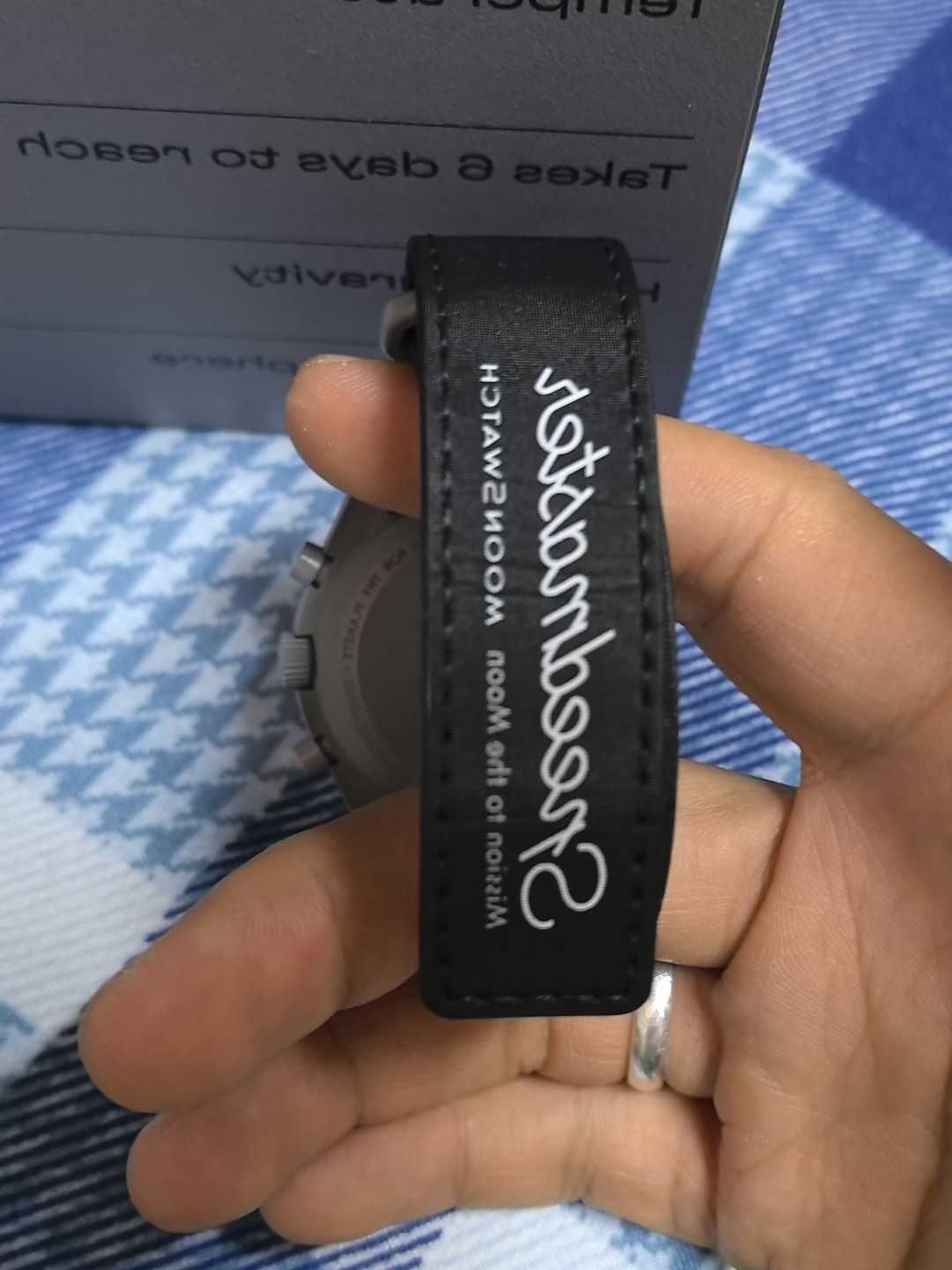 Zegarek Omega Swatch Księżyc SO33M100 - second-hand