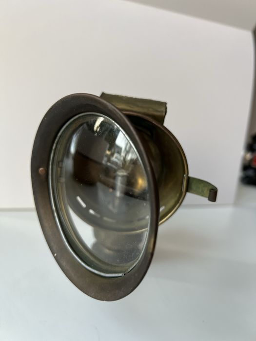 Przedwojenna lampa karbidowa Otto Charlach Scarlach-Lampe Nürnberg