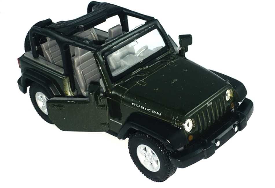 Jeep Wrangler Rubicon model WELLY 1:34 zielony