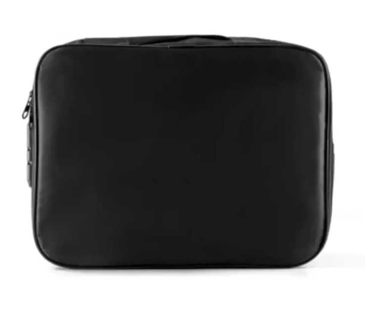 Органайзер папка для документов с кодовым замком на 2 отделения Черный