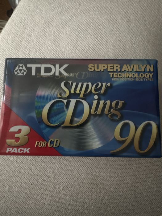 Kasety TDK Super CDing 3pak