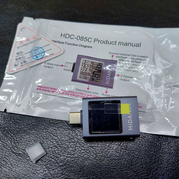 Мощный 600Вт HIDANCE 13‑в‑1 USB Type-C юсб тестер - профи измерение