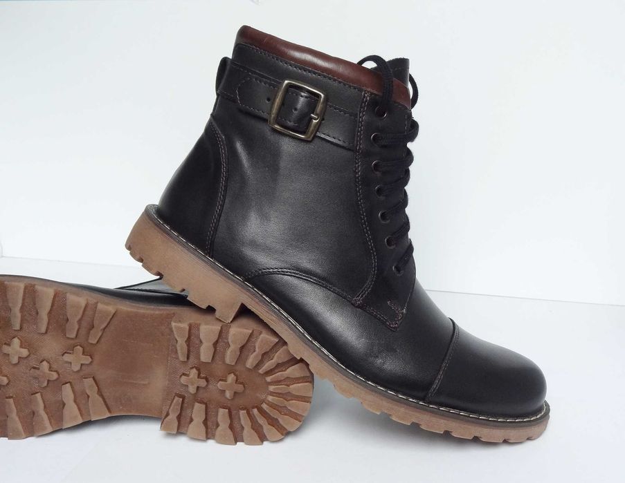 Buty zimowe OLIVER / roz. 44 / skóra