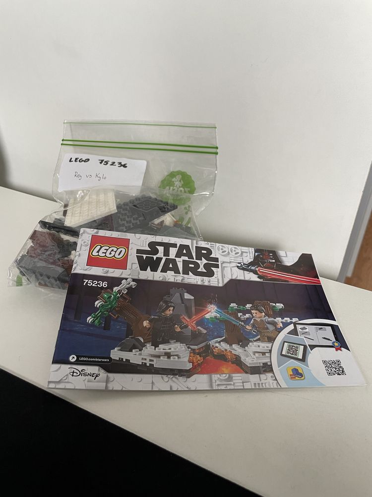 lego star wars zestaw 75236 bitwa rey i kylo