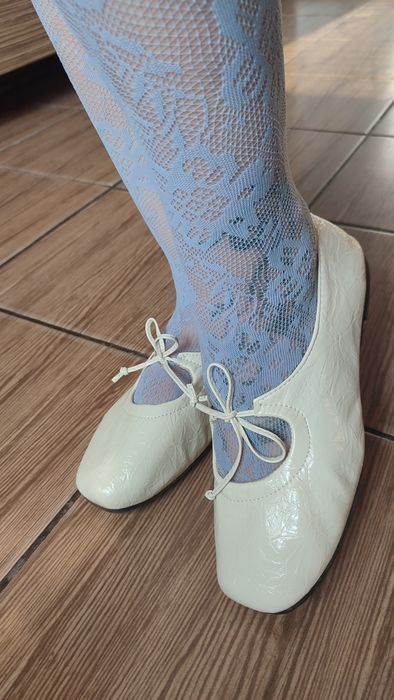 Балетки м'які бежеві