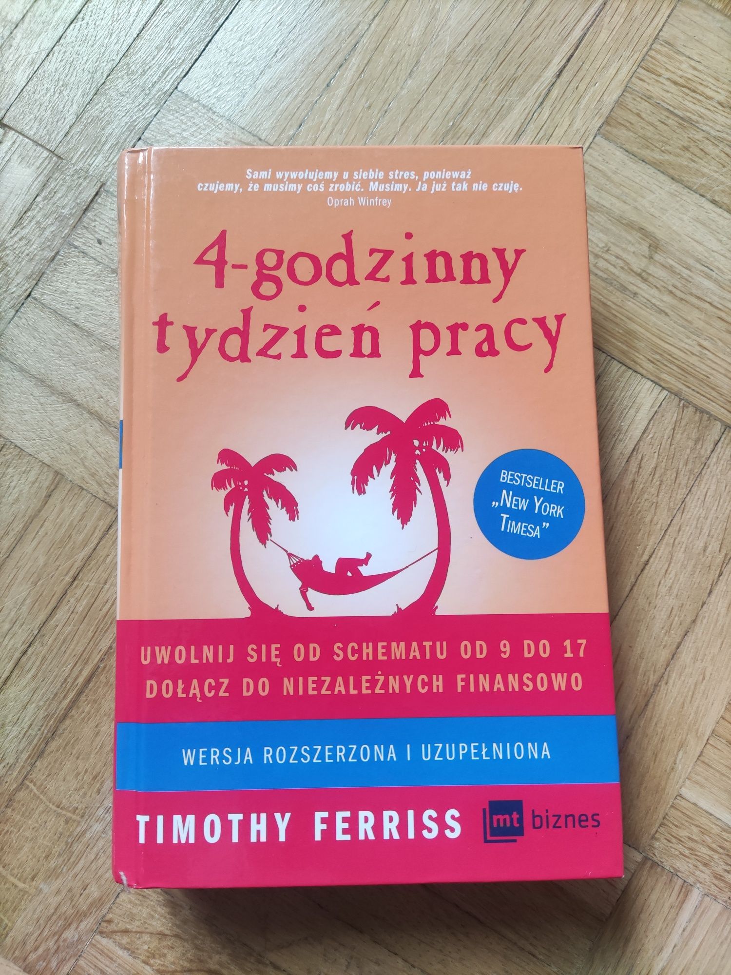 Książka 4 godzinny tydzień pracy Tim Ferriss