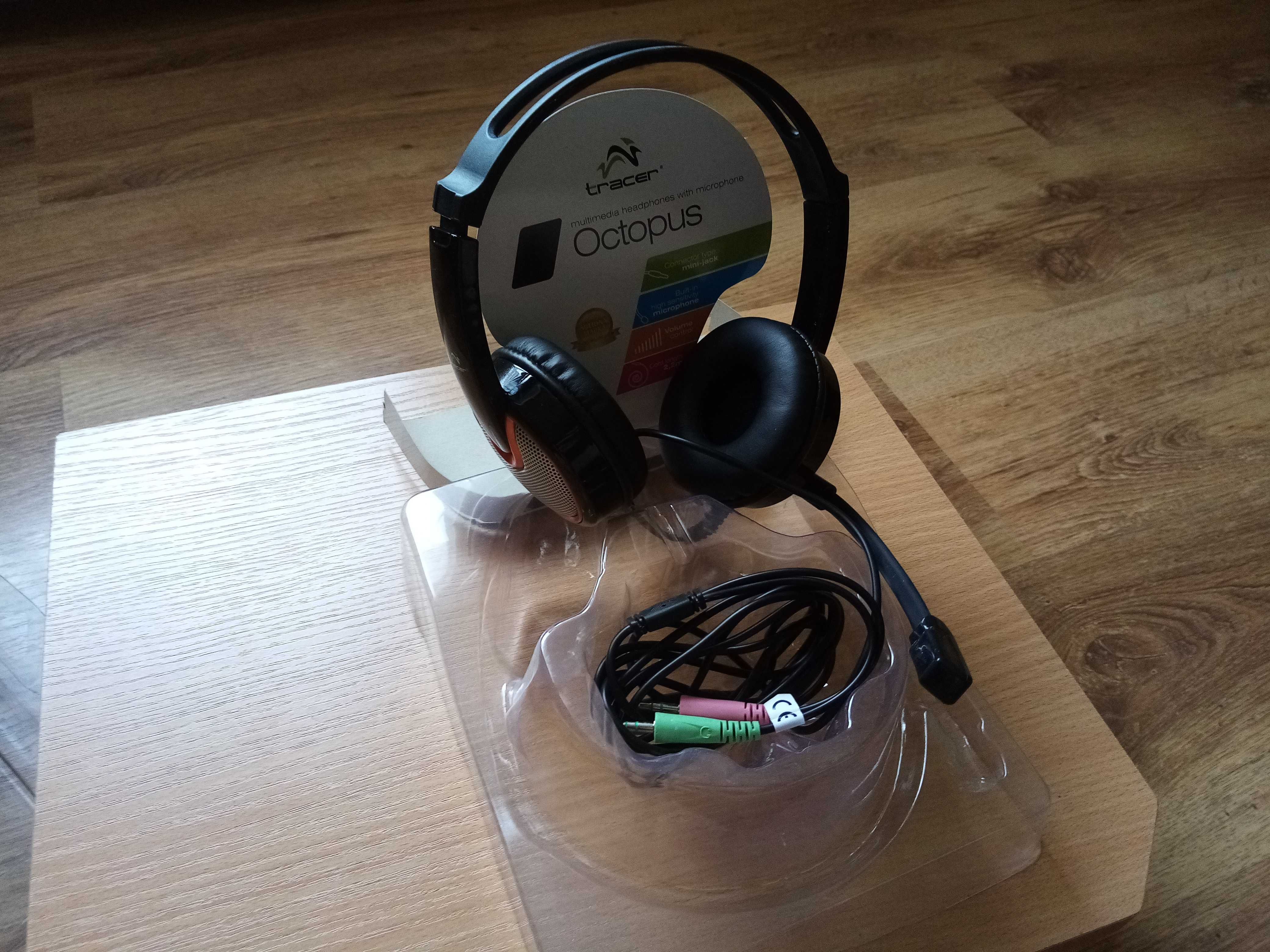 Nowe Słuchawki z Mikrofonem – Tracer