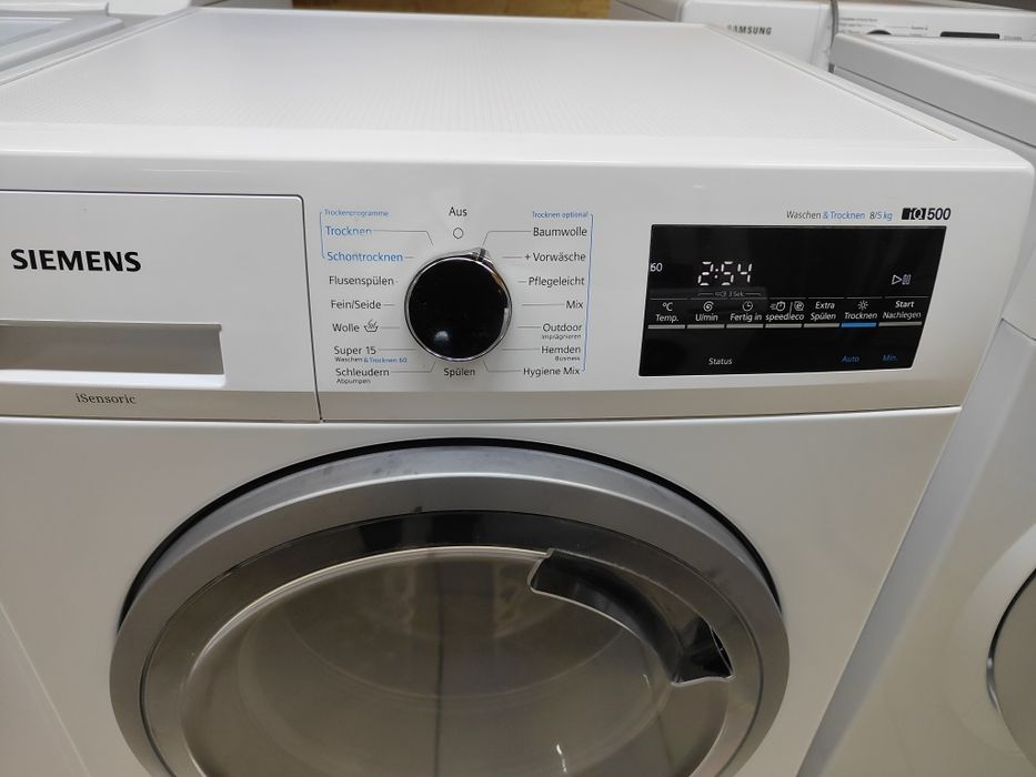 ТОП! Стиральная машина с сушкой SIEMENS IQ500 WD15G442