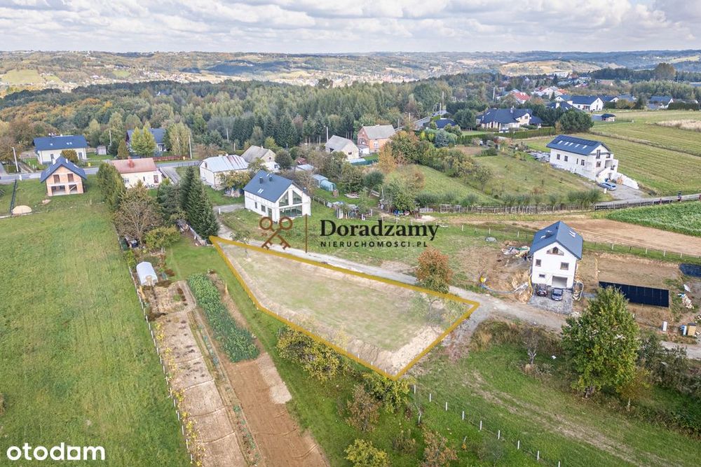 Widokowa działka z warunkami zabudowy