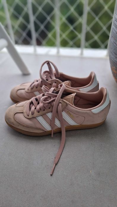Ténis Adidas Samba Mulher - Cor rosa velho