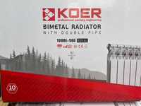 Биметаллический радиатор отопления Koer Royal 500/100 2-х трубный