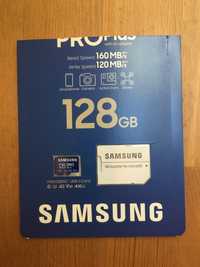 Karta microSDXC Samsung 128GB + adapter