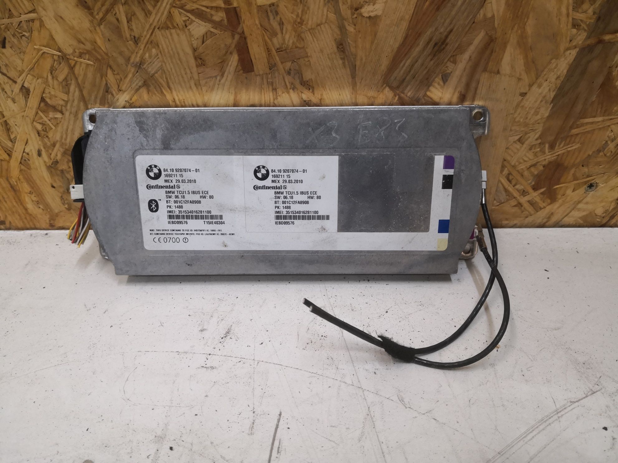 Moduł bluetooth BMW X3 e83 lift