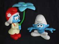 Bonecos Smurfs e a Vila Perdida Estrumpfes