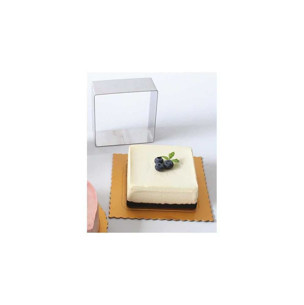Forma do ciasta ryżiu kwadratowa na galaretki deser 3 sztuki