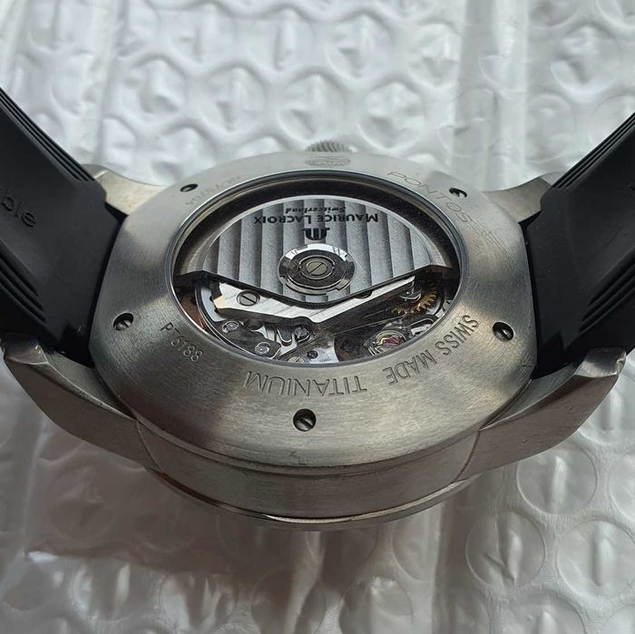 Zegarek Męski Maurice Lacroix Pontos Automatic Chronograph Titanium