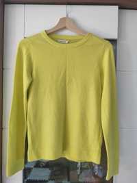 Limonkowy sweterek Reserved