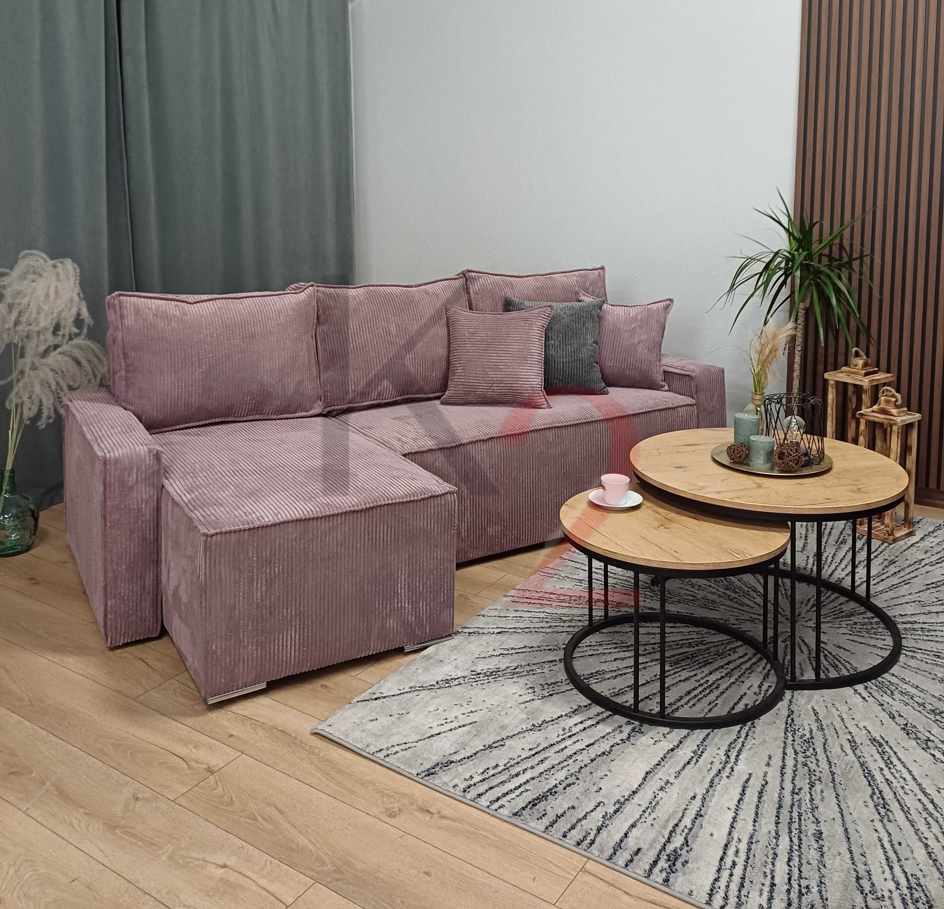 narożnik FABIO, rogówka sofa USB kanapa tani +GRATIS