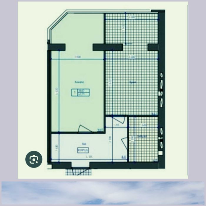 Оренда 1кім.квартири 49кв м Автономка  Центр Новобудова ЖК ПреміумПарк