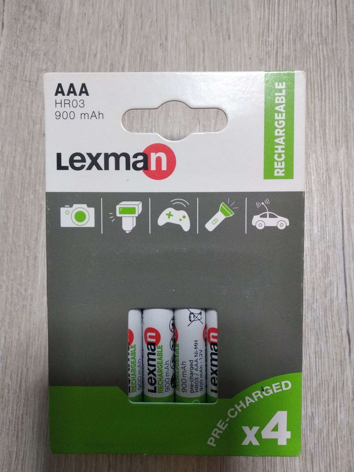 Акумулятори Lexman 4шт 2000 mAh 1.2 v Ni-Mh тип АА