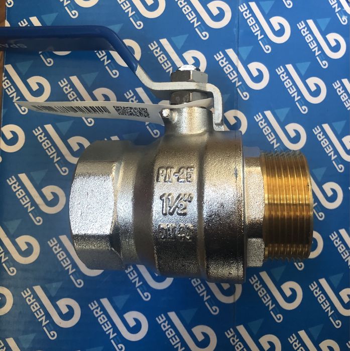 Кран кульовий Genebre 1/2, 3/4, 1 1/2