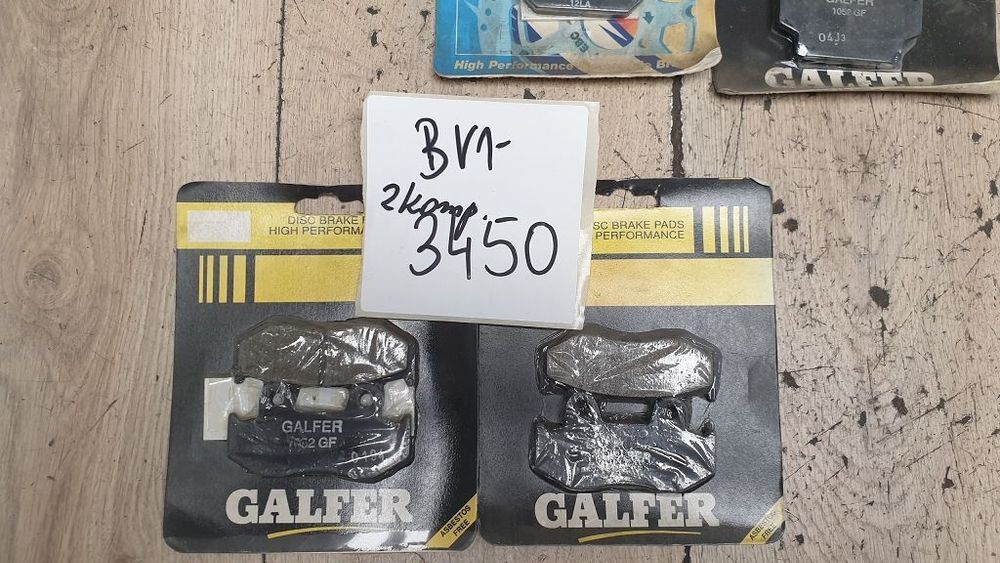 Klocki hamulcowe Galfer FD063 Honda CR125R CR250R CR500R XL125R XR250R MTX80 TXR250X