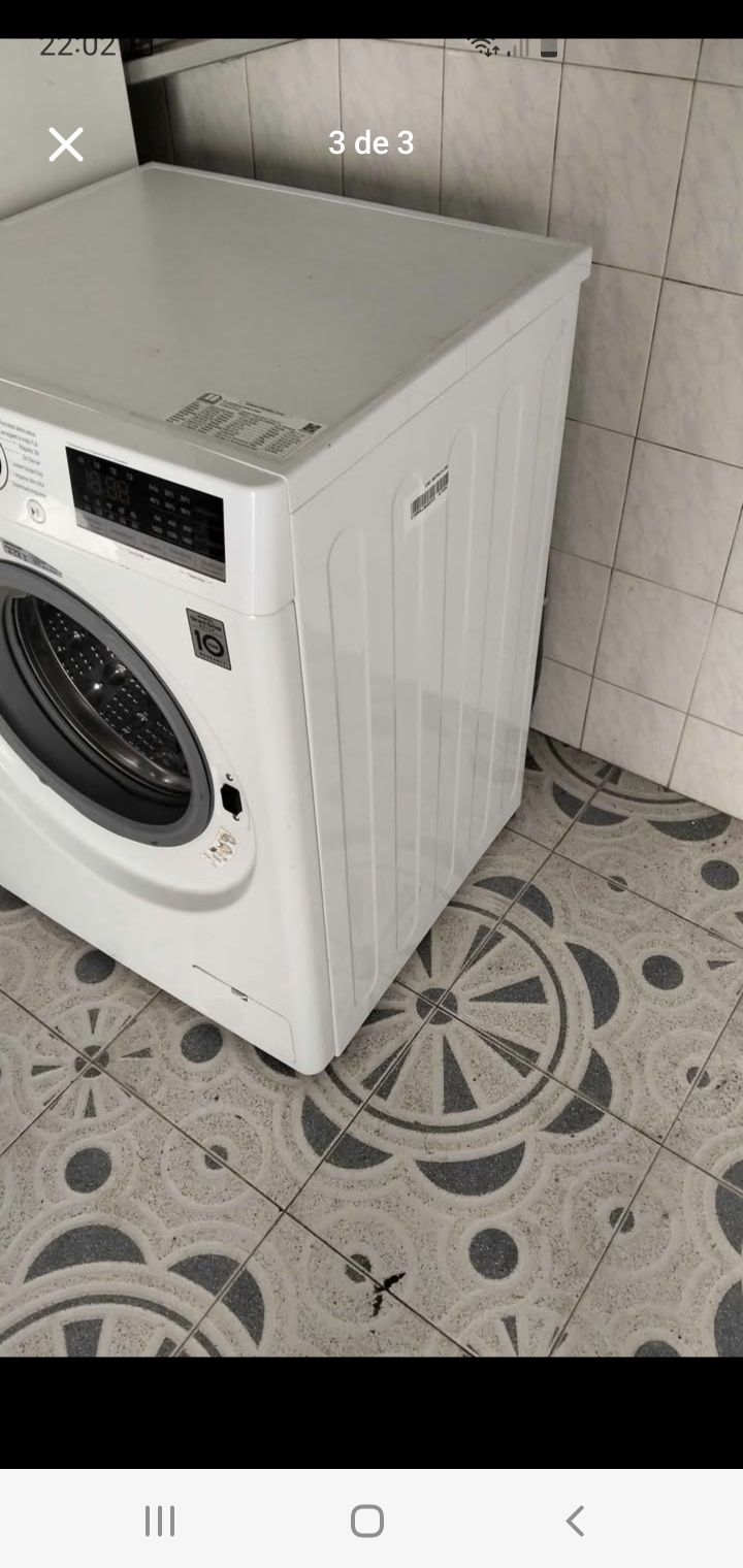Vendo máquina de lavar e secar LG