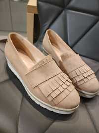 Buty mokasyny loafersy Wojas r.36