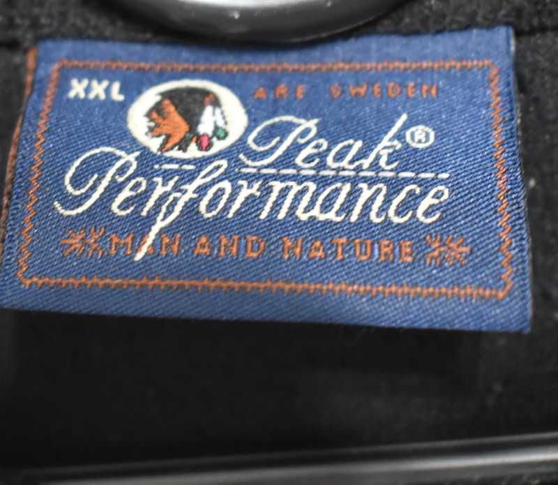 Peak Performance czarna bluza polar 100 XXL