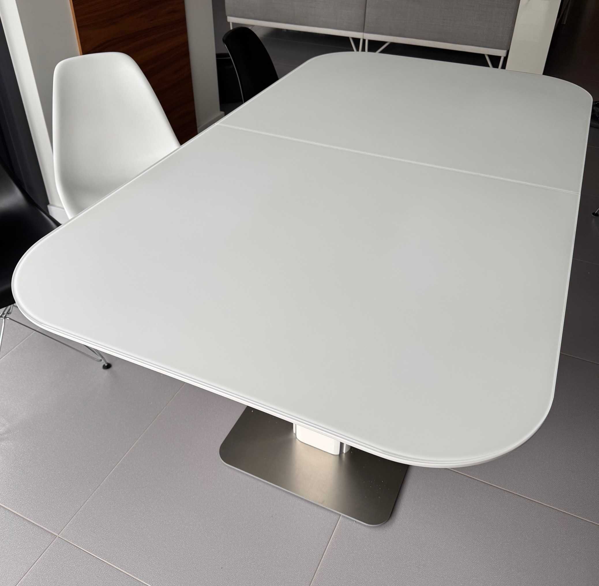 Duży (rozkładany) stół do jadalni 160/210 cm x 90cm + 6 krzeseł gratis