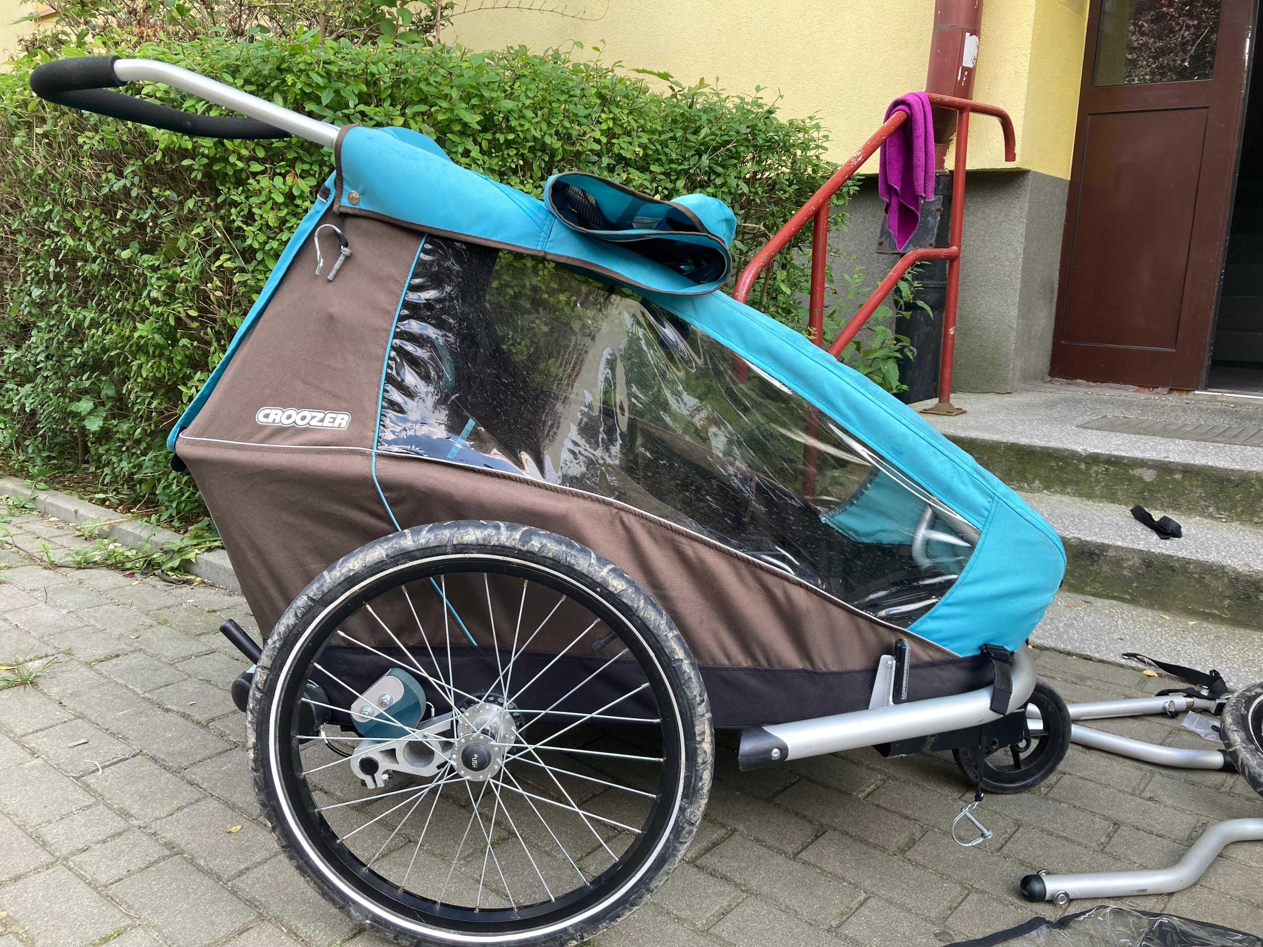 Przyczepka rowerowa dla dzieci Croozer Kid Plus for 2