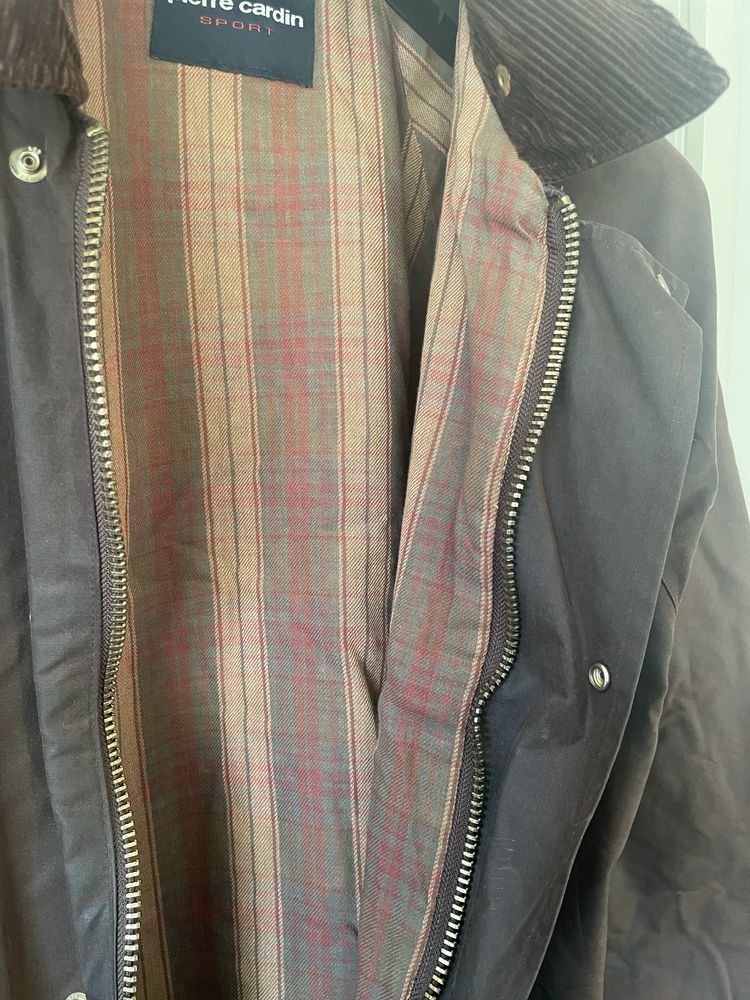 Parka tipo barbour