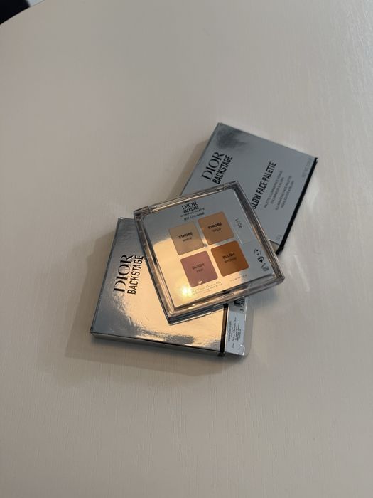 Палетка хайлайтерів Dior Glow Face Palette 001