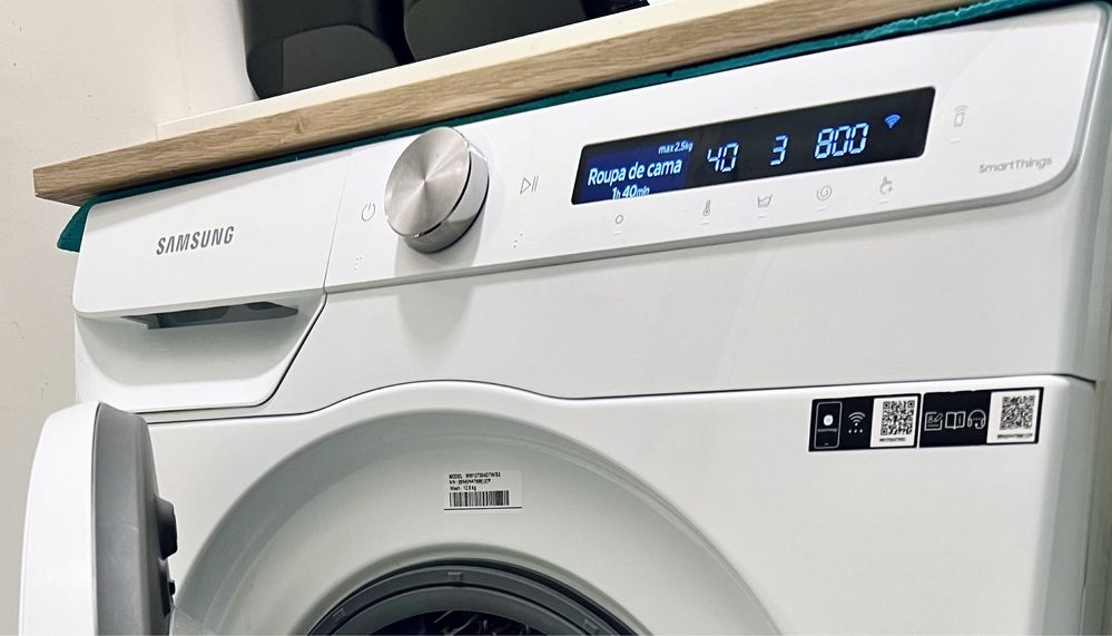 Máquina de Lavar Roupa Samsung 12Kg 1400RPM Classe A